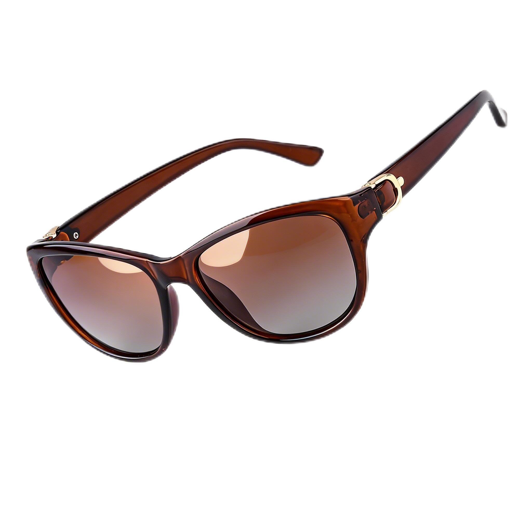 Cat Eye Polarized Sunglasses UV Protection Stylish Frame