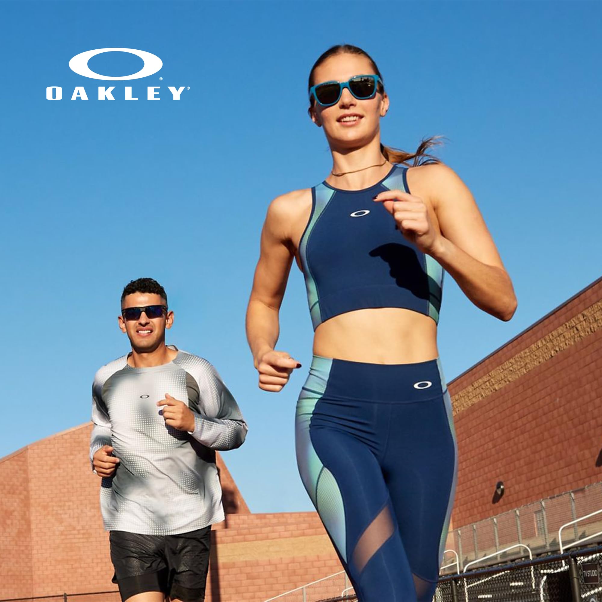Oakley Mens OO9102 Holbrook Polarized Square Sunglasses