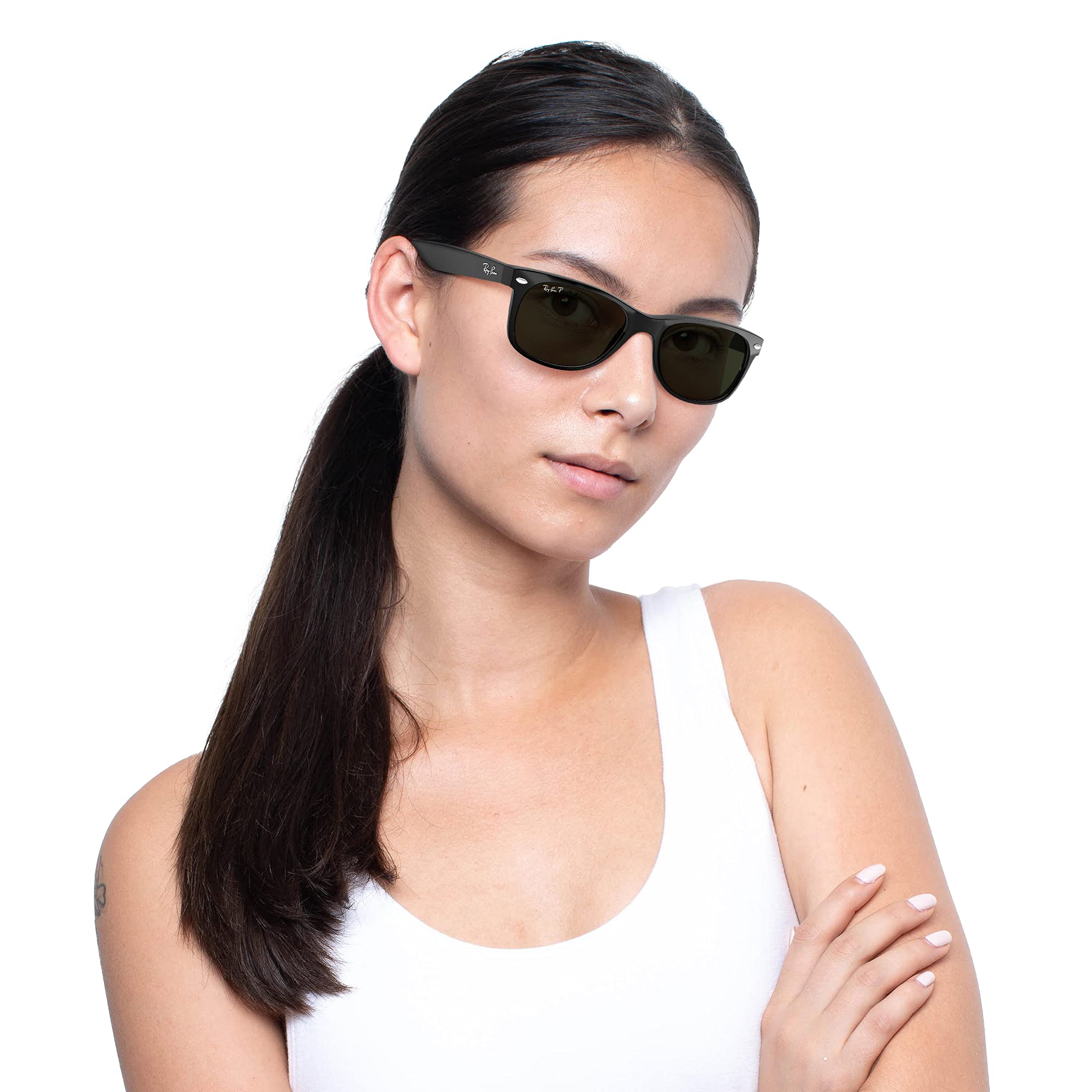 Polarized Square Wayfarer Sunglasses Classic UV Protection