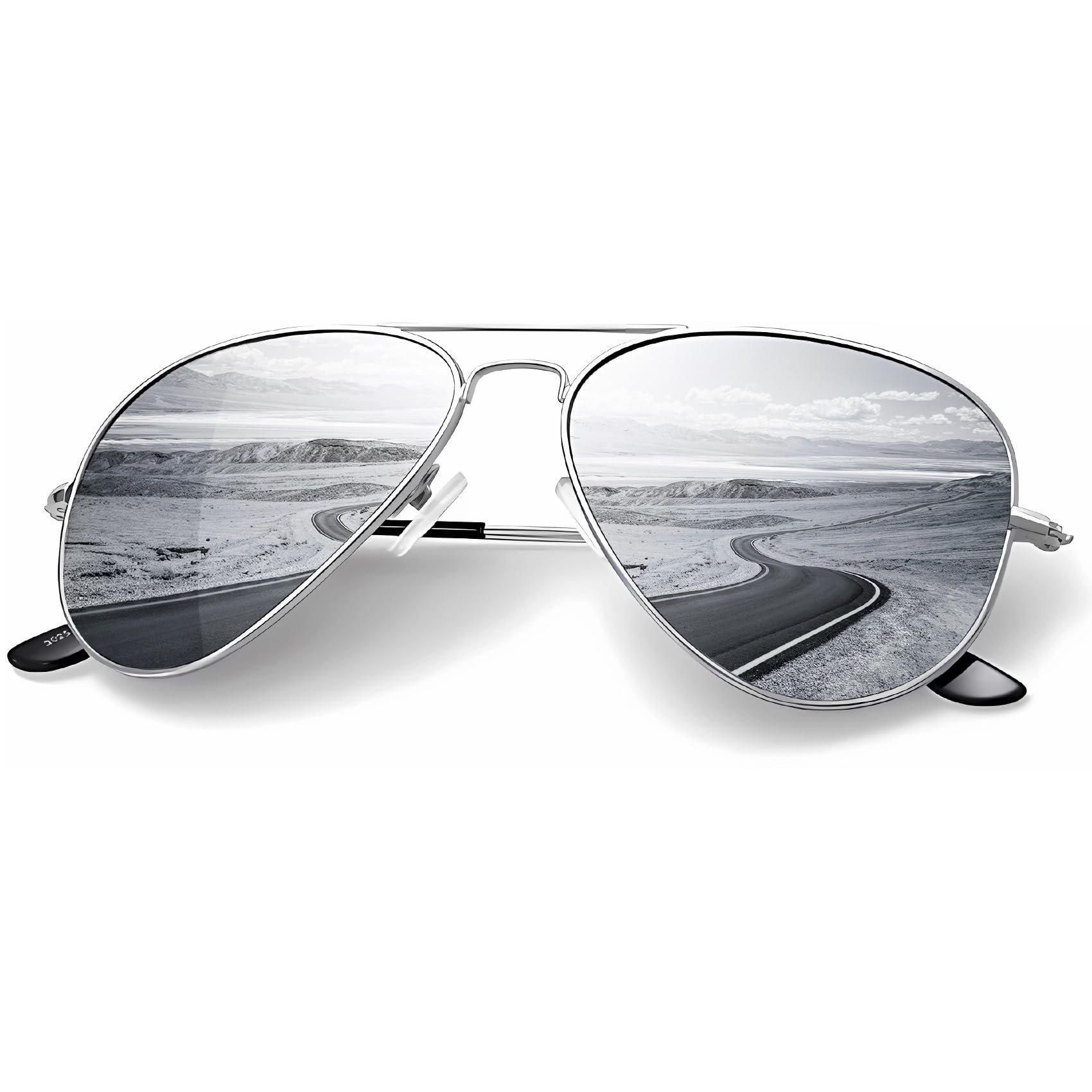 Classic Aviator Polarized Sunglasses UV Protection Frame