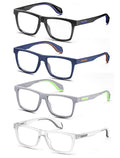 Oversized Reading Glasses Blue Light Anti-Glare UV Protection