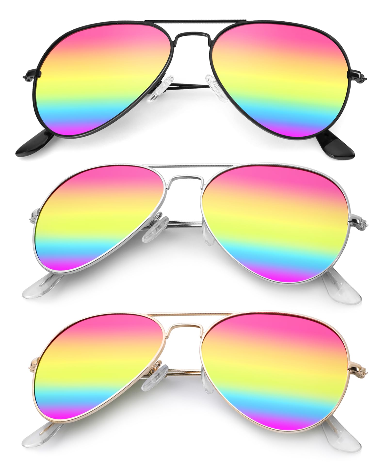 Classic Aviator Polarized Sunglasses UV Protection Frame
