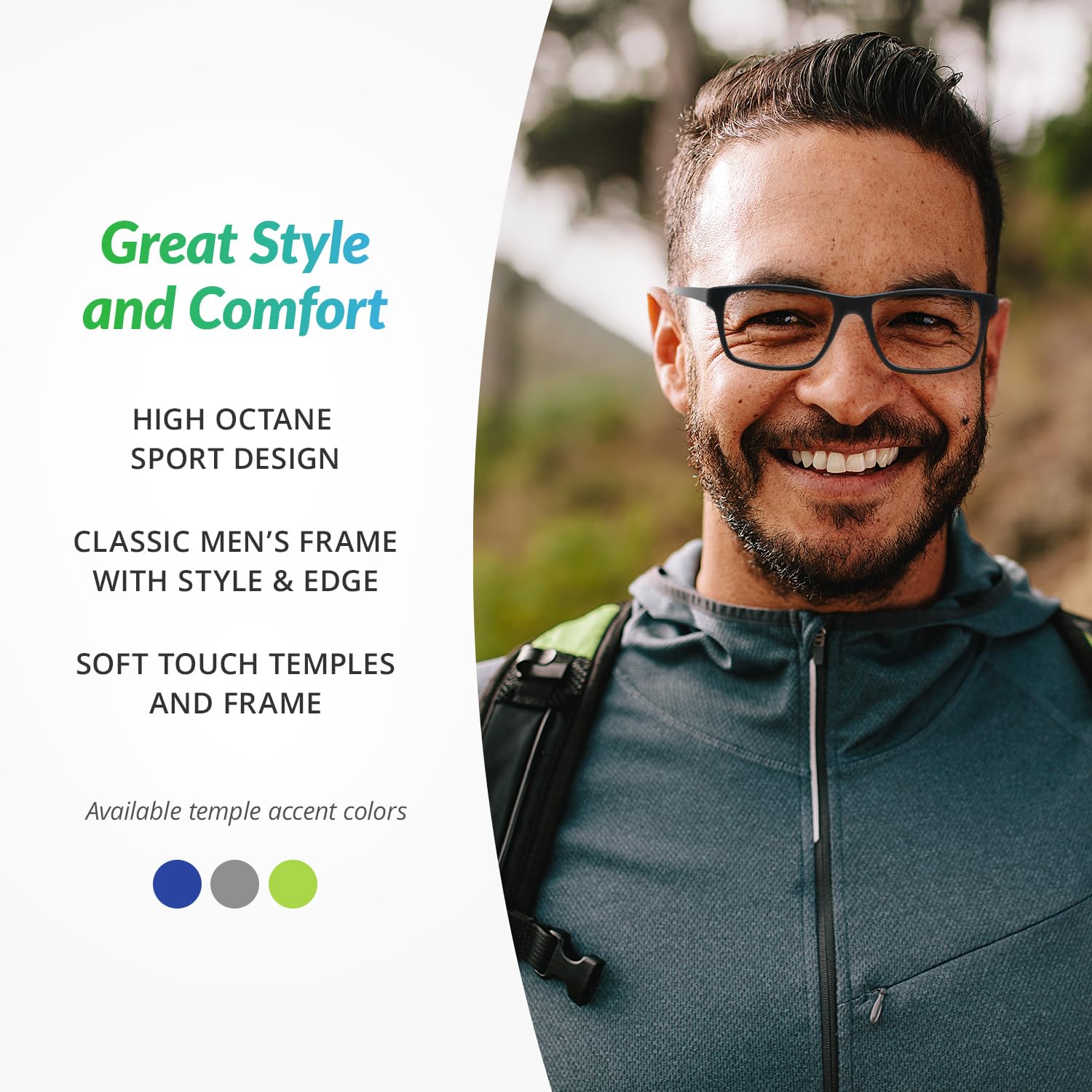 Lightweight Flexible Reading Glasses Durable Everyday Comfort