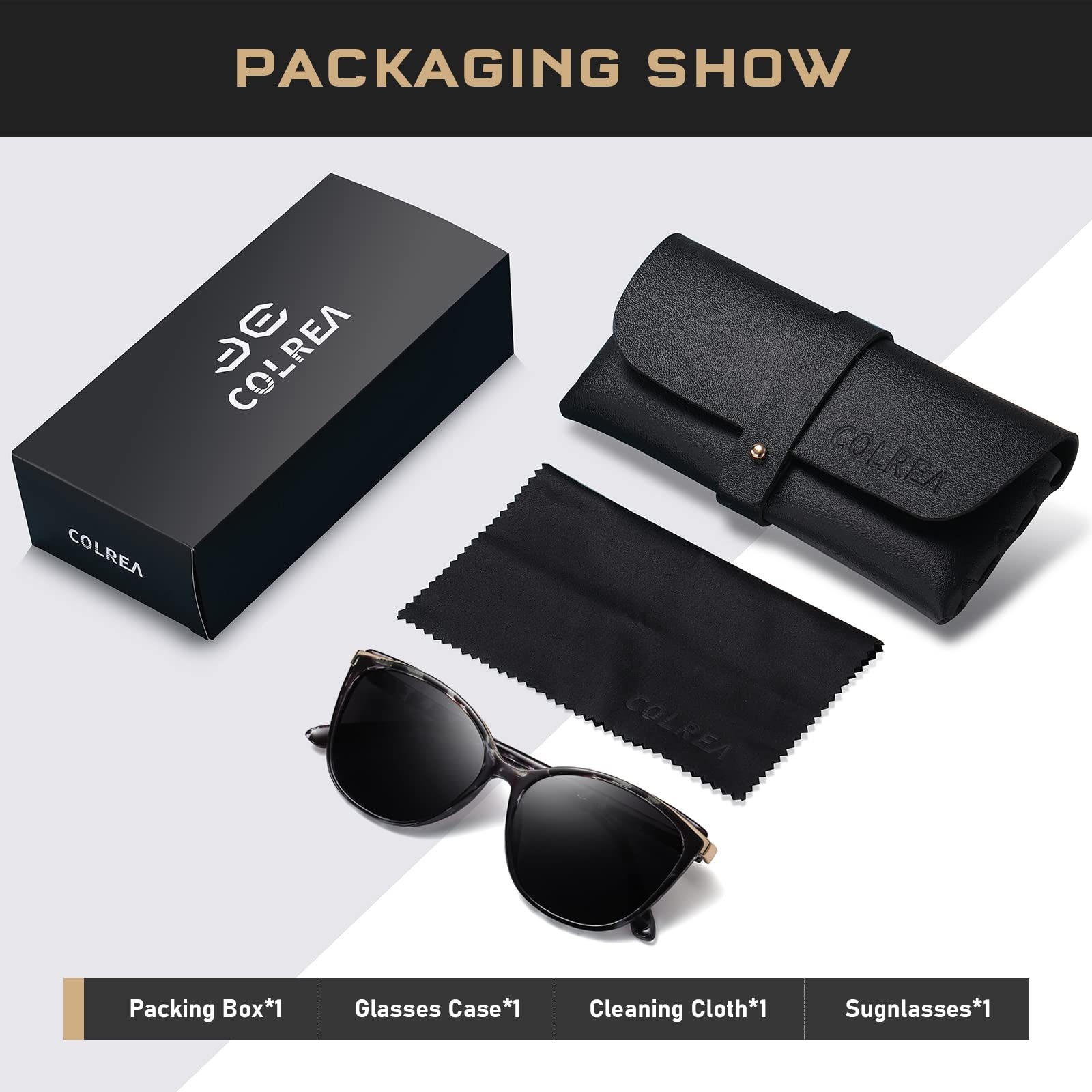 Trendy Cat Eye Sunglasses UV400 Protection Fashion Frame