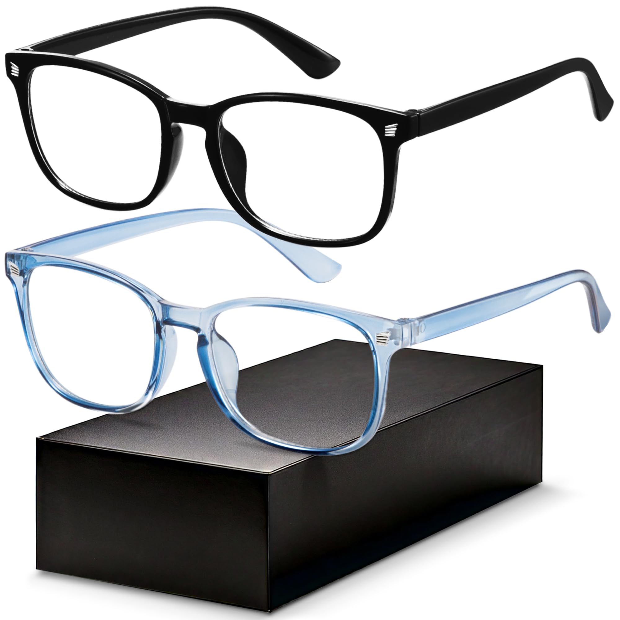 Square Blue Light Blocking Glasses Anti UV Computer Frame