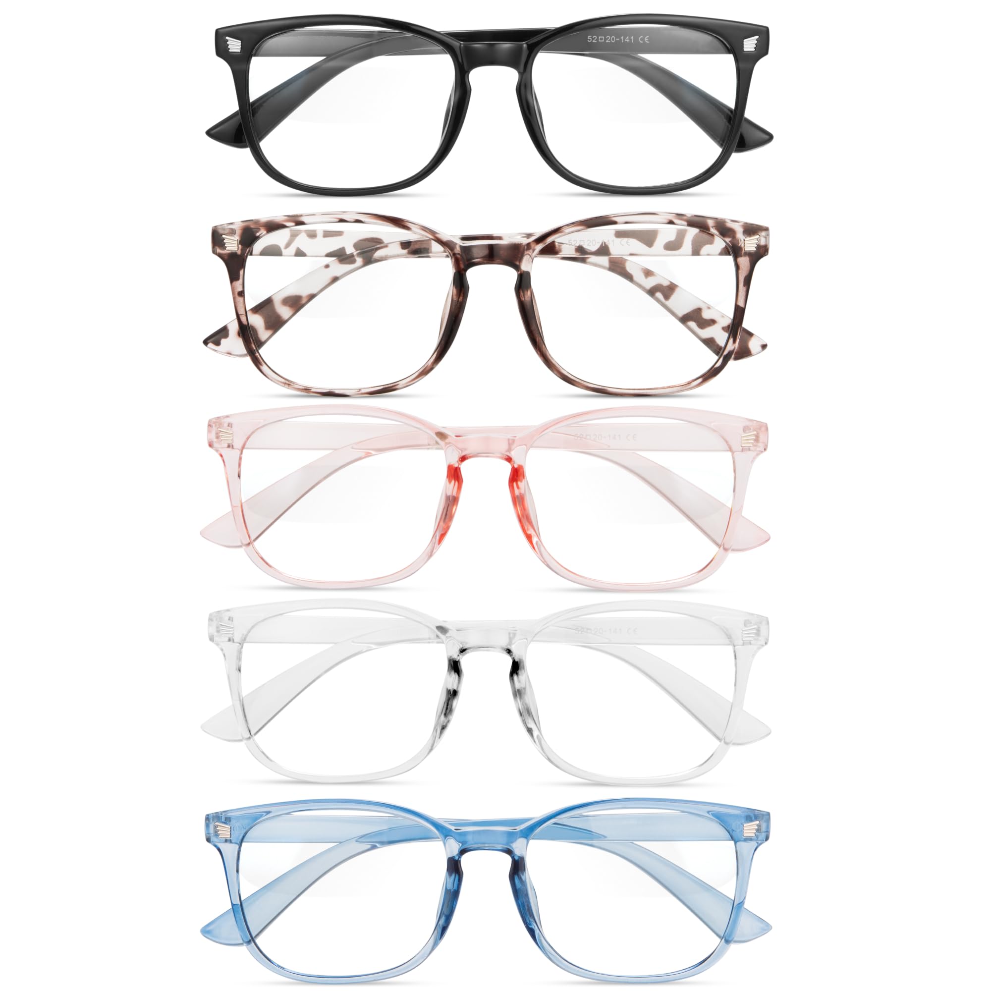 Square Blue Light Blocking Glasses Anti UV Computer Frame