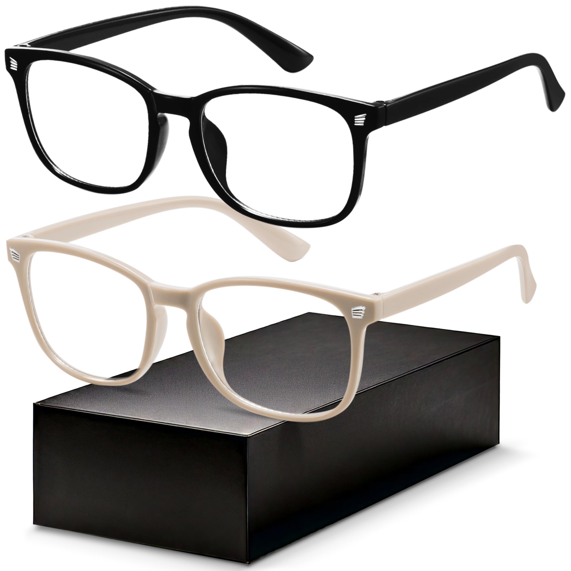 Square Blue Light Blocking Glasses Anti UV Computer Frame