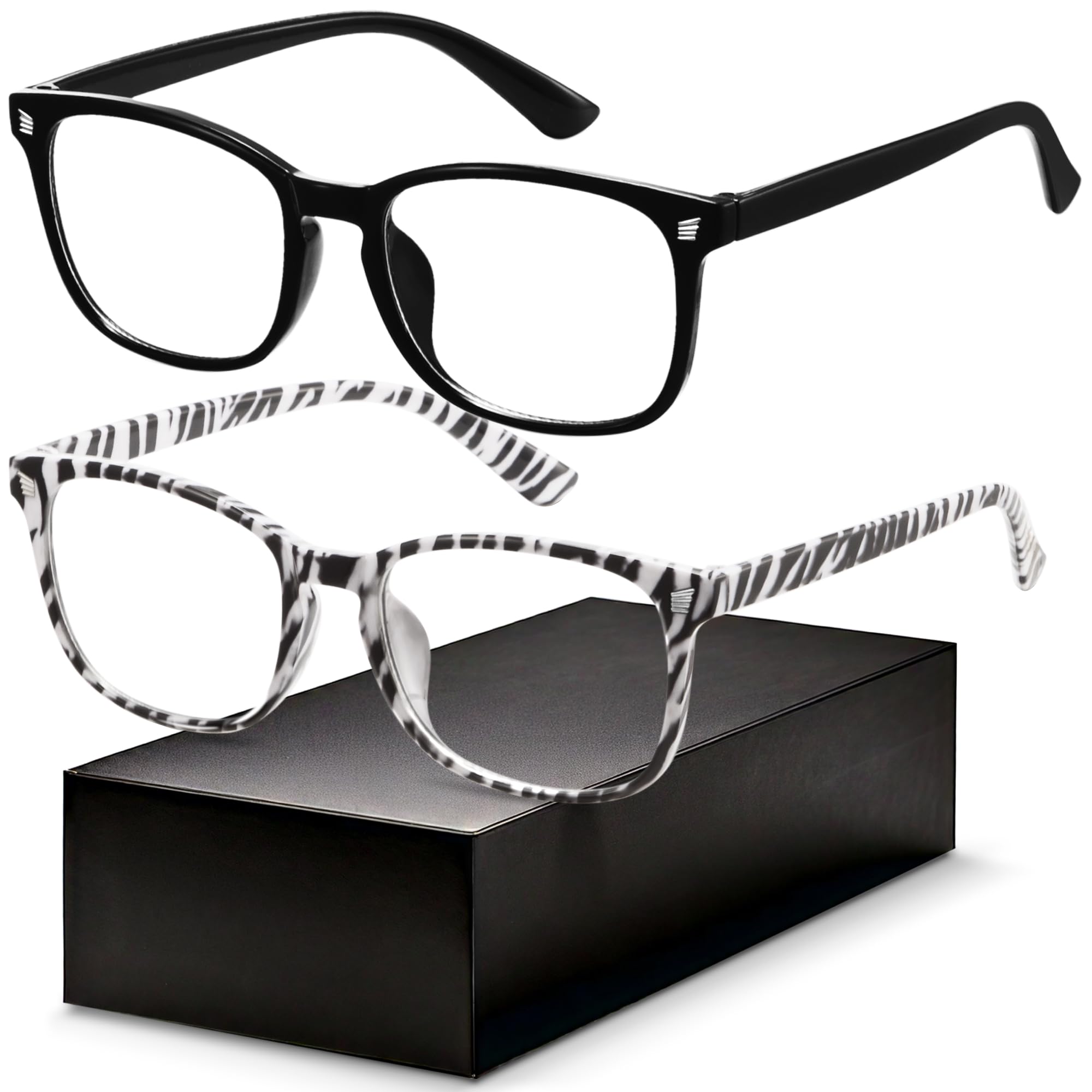 Square Blue Light Blocking Glasses Anti UV Computer Frame