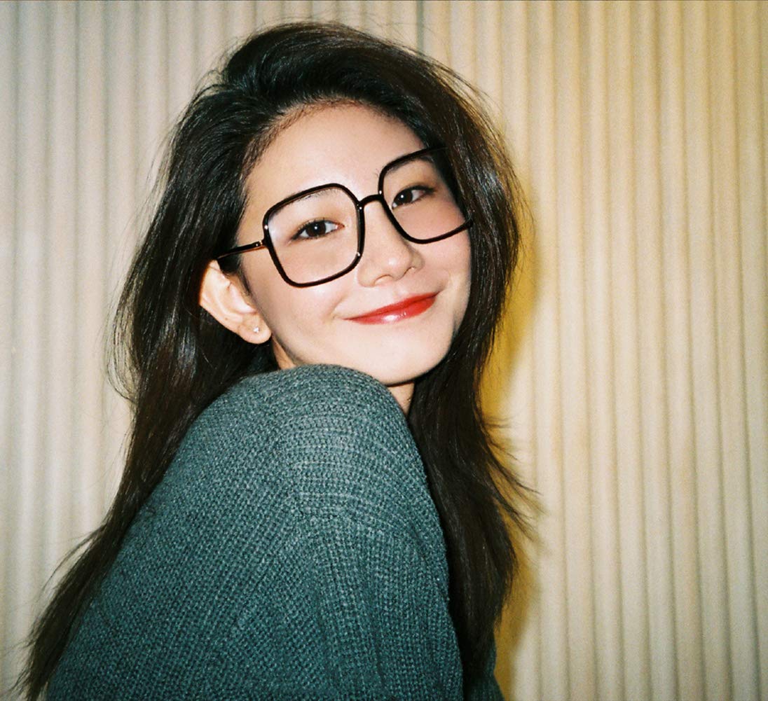 Oversized Square Blue Light Blocking Glasses Ultralight Frame