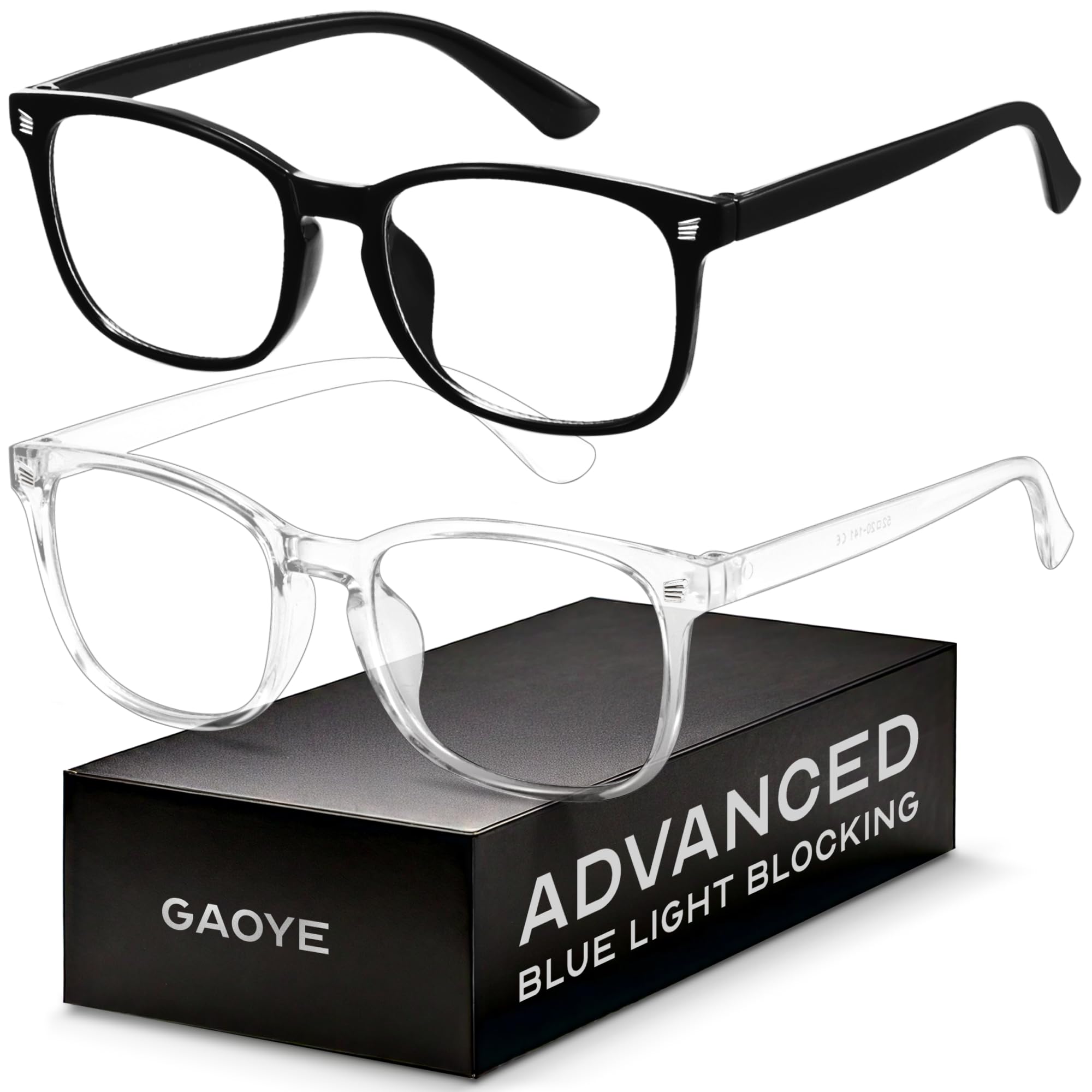 Square Blue Light Blocking Glasses Anti UV Computer Frame