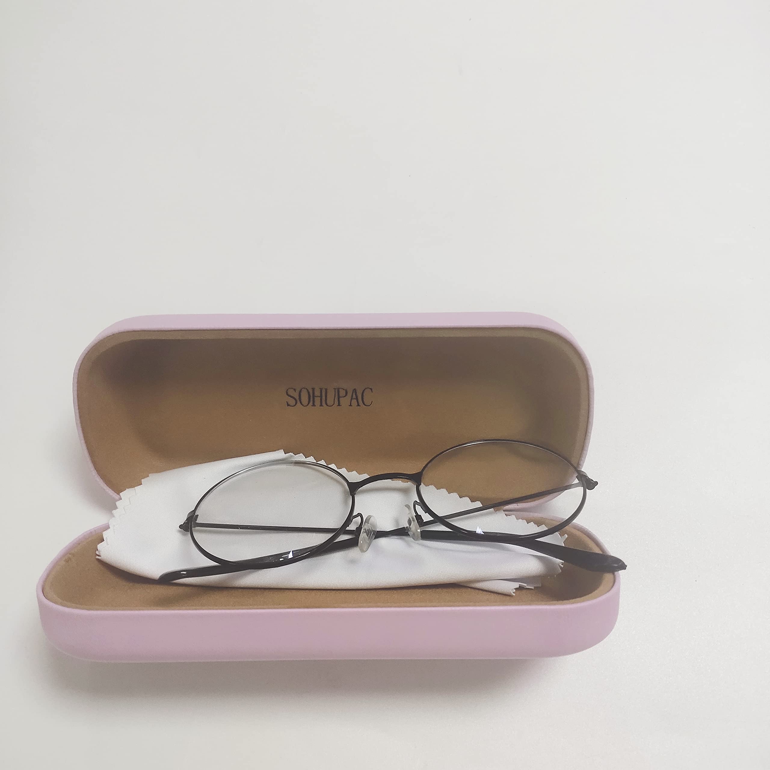 Classic Round Glasses Clear Lens Metal Frame Non Prescription