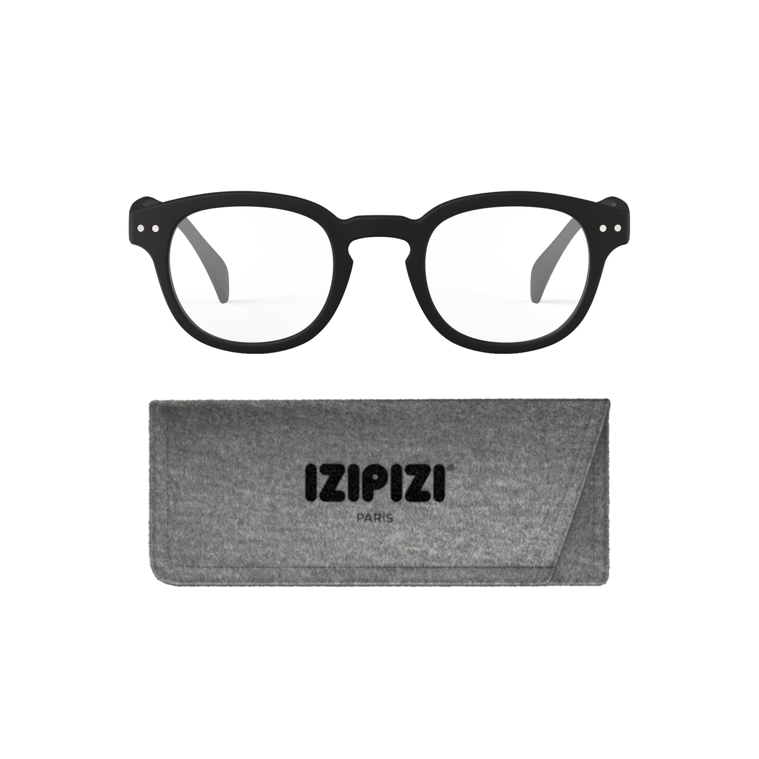 Square Reading Glasses Lightweight Frame Anti-Scratch Lenses