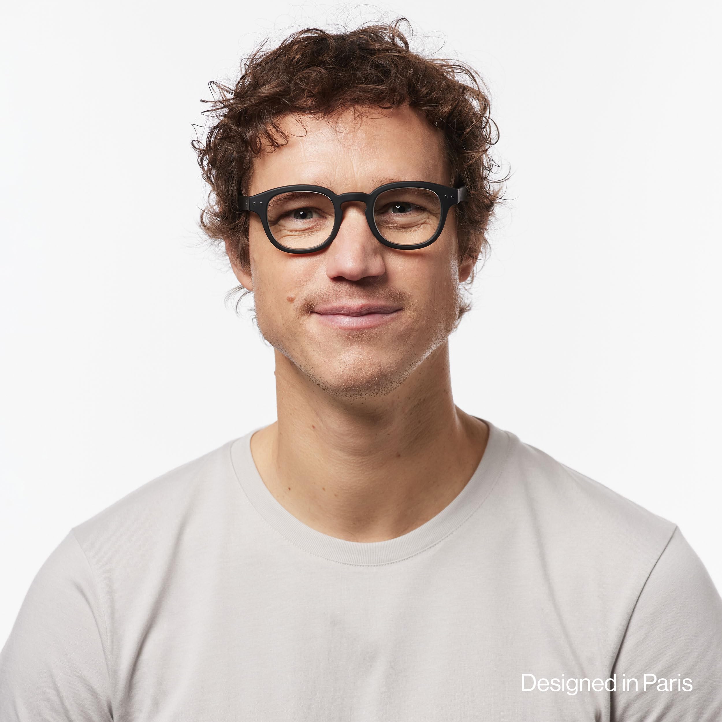 Square Reading Glasses Lightweight Frame Anti-Scratch Lenses
