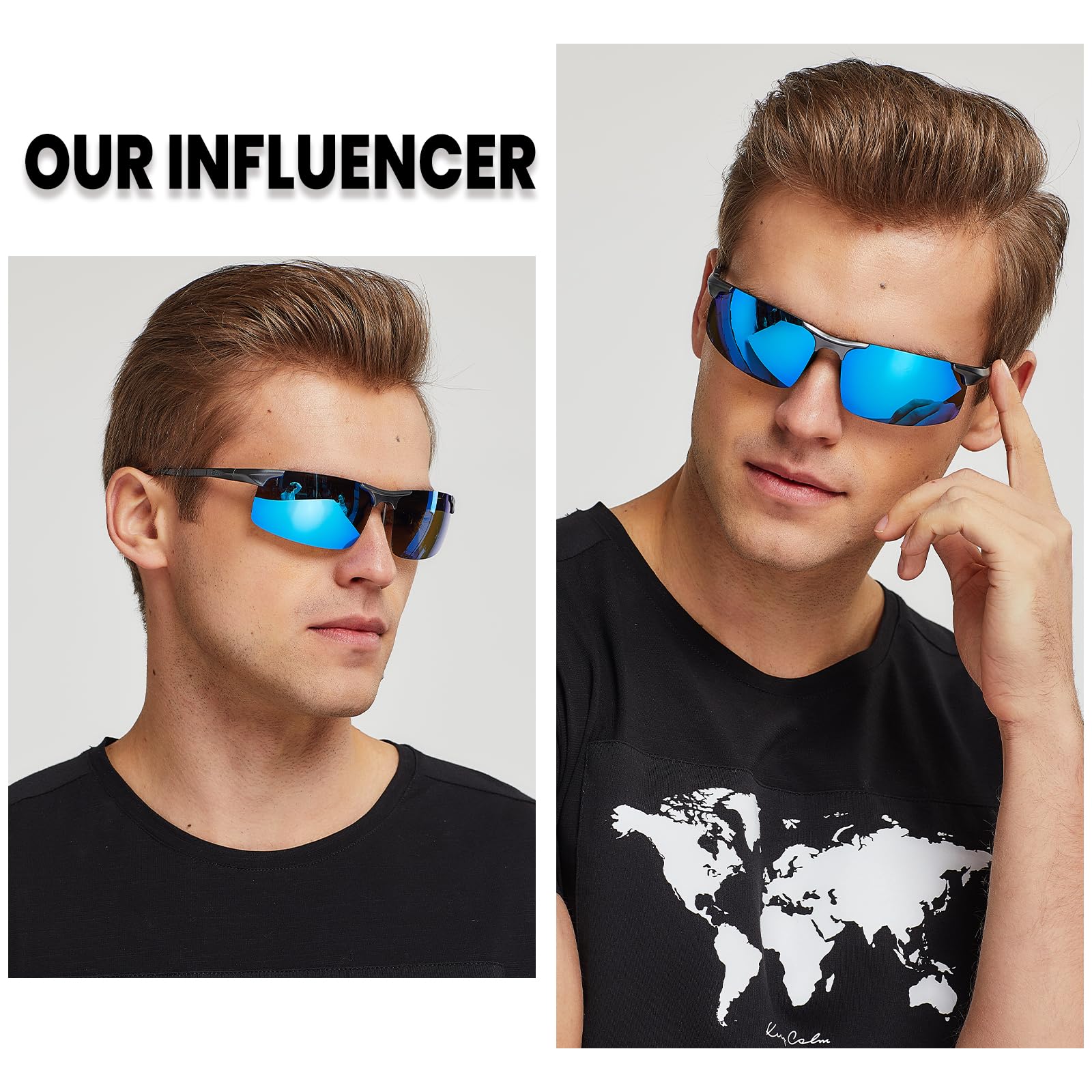 Ultralight Carbon Fiber Polarized Sunglasses UV400