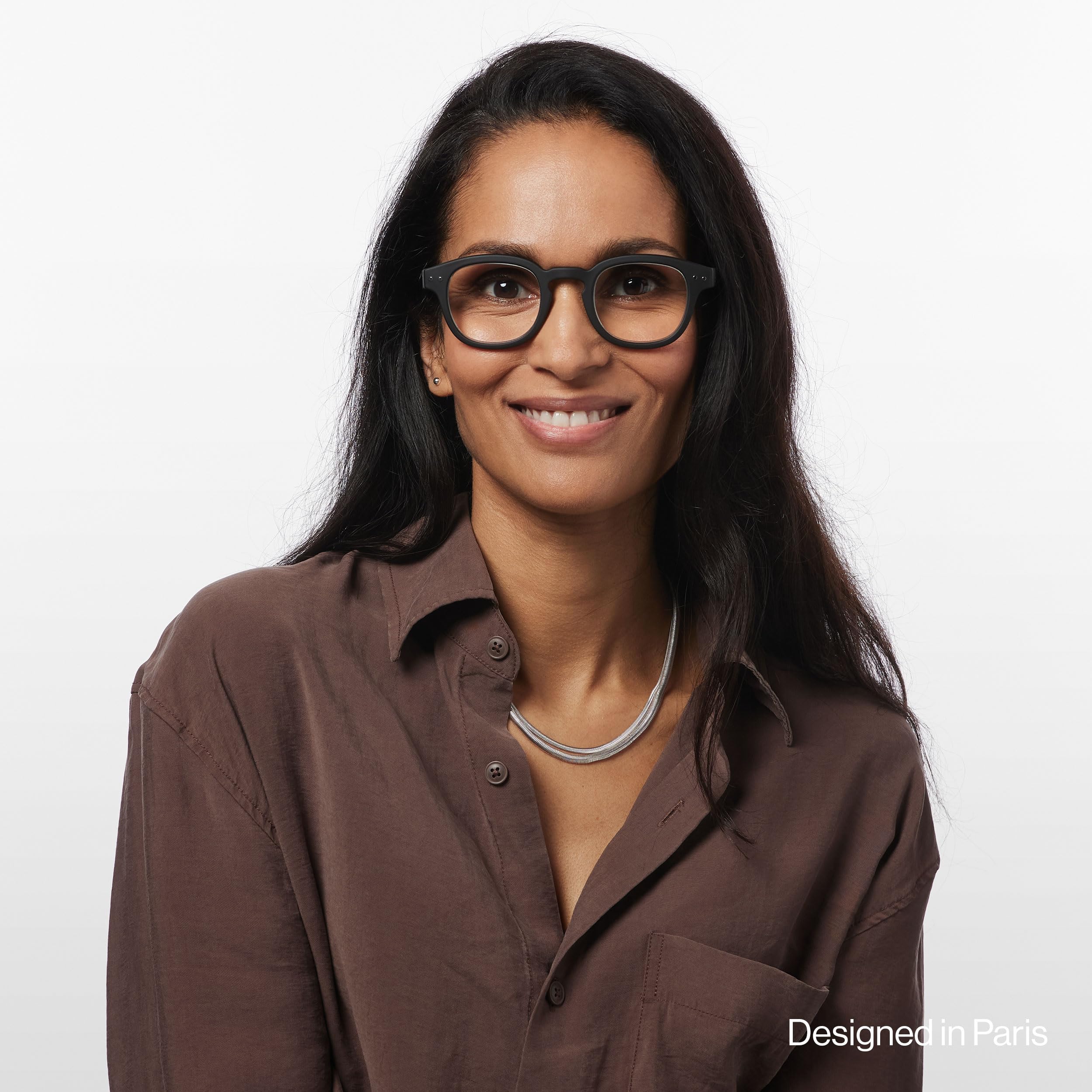 Square Reading Glasses Lightweight Frame Anti-Scratch Lenses